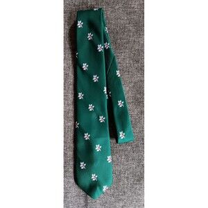 Tie 70s 80s 90s Y2K Mens Corniche Green 3 Wide 56 Long